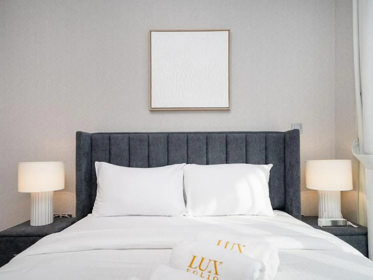 Апартаменты Cosy Azizi Riviera Studio Retreat With City Views Дубай